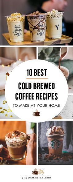 These Cold Brewed Coffee Recipes make the perfect drink for hot summer days! Try at your home an… | Cold brew coffee recipe, Cold coffee recipes, Cold coffee drinks How To Flavor Cold Brew Coffee, Cold Brew Coffee Flavors, Cold Brew Drinks At Home, Cold Brew Coffee Drinks At Home, Recipes Using Cold Brew Coffee, Cold Brew Recipes Drinks Healthy, Cold Brew Frappe, Beans And Brews Drinks Coffee Recipes, Coffee Cold Brew Recipes