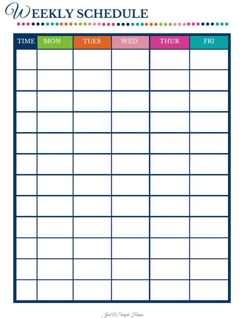 Simplified Homeschool Planner School Schedule Printable, Homeschool Schedule Printable, Homeschool Schedule Template, Homeschool Daily Schedule, Homeschool Routine, Family Schedule, Schedule Printable, Kids Schedule, School Schedule