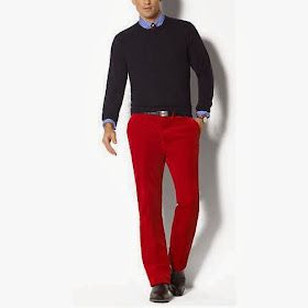 Red Trousers Outfit, Corduroy Outfits, Outfit Pantalon Rojo, Red Pants Men, Red Pants Outfit, Corduroy Pants Outfit, Red Chinos, Smart Wear, Red Trousers