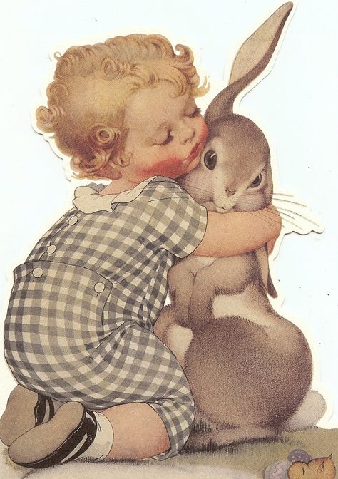 Etiquette Vintage, Foto Transfer, Vintage Bunny, Rabbit Art, Bunny Art, Fairytale Art, A Bunny, Vintage Easter, Vintage Pictures