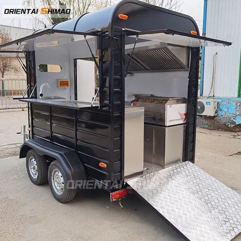 Smarter Shopping, Better Living! Aliexpress.com Street Fast Food, Food Cart Business, Food Truck Food, Bbq Pit Smoker, Food Trailer For Sale, Home Command Center, Food Trailers, Mobile Food Cart, Food Truck For Sale