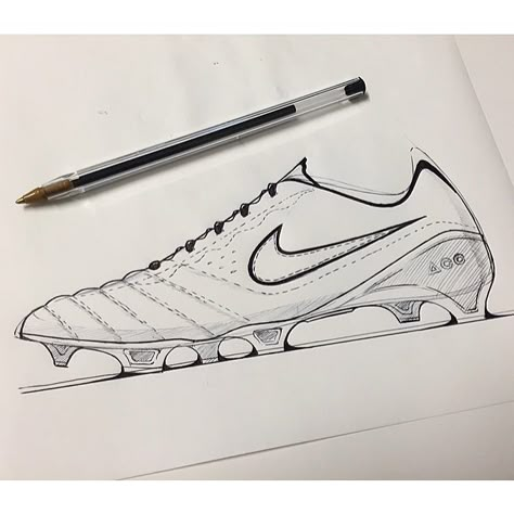 Soccer Drawing, Sneakers Sketch, Football Coloring Pages, Football Drawing, Concept Sketches, Shoe Sketches, Shoe Design Sketches, Industrial Design Sketch, Shoes Drawing