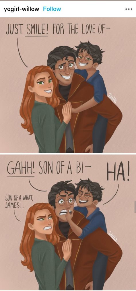 Harry Potter Mpreg, Harry Potter Comics Hinny, Harry Potter Fan Comics, Ask Jily Comics, Harry Potter Pregnant Fanart, The Big Four Hogwarts, Harry Potter Mauraders Fanart, Harry Potter With Red Hair, Muraders Era Fanart