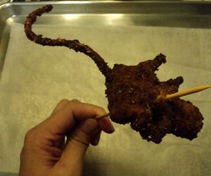 This is a Halloween party snack: Kentucky Fried WTF on a Stick. Laughed so hard I'm crying! Jello Worms, Creepy Food, Creepy Halloween Party, Creepy Halloween Food, Halloween Buffet, Kentucky Fried, Fried Steak, Like Chicken, Chicken Fried Steak