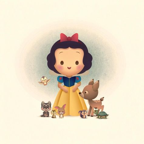 Jerrod Maruyama (@jmaruyama) • Instagram photos and videos Tsum Tsum Princess, Jerrod Maruyama, Force Sensitive, Snow White Disney, Disney Images, Disney Lover, Tsum Tsum, Disney Marvel, Freelance Illustrator