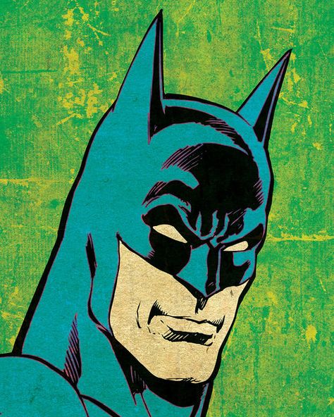 Pop Art DC: Batman Batman Pop Art, Batman Painting, Pop Characters, Pop Art Images, Bat Art, Superhero Wall Art, Batman Poster, Entertainment Wall, Pop Art Comic