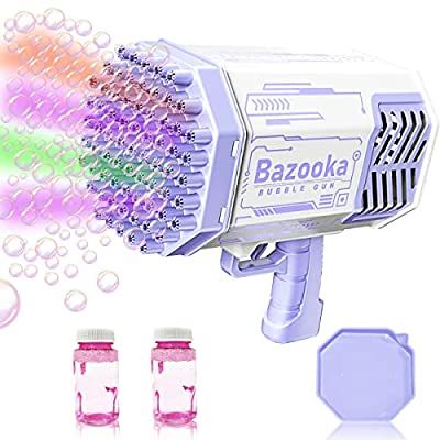 50% off Bazooka Bubble Gun Fun! Code: 50D6EX2C Deal Price: $18.49 Original Price: $36.99 End: 2023-4-30 https://amzn.to/3H5HSQx 👉👉 Price subject to change #Ad #APR222023 #amazon Outdoor Party Favors, Outdoor Toys For Toddlers, Camping Toys, Bubble Solution, Bubble Maker, Big Bubbles, Bubble Machine, Colorful Lights, Outdoor Birthday