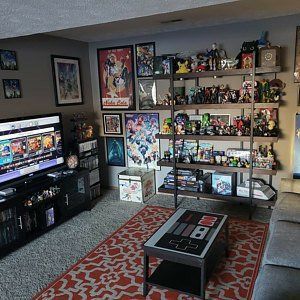 Home & DIY man cave improvement and man cave ideas. 🖥🎬📺⚔📽🎸🎶 #mancave #hometheater #bar #pool #videogames #manbar #poker #homeimprovement #diymancave #diyhometheater #diygameroom #gamingroom #homeprojects #mancaveprojects #hometheaterprojects  #homeremodeling   #barprojects  #barideas #mancaveideas #gameroomideas #gameroom #homeprojectideas #theaterideas #beerbar #winebar #liquorbar #pokertable #pooltable #shuffleboard Garage Man Cave Ideas, Gamer Room Ideas, Man Cave Design, Retro Games Room, Nerd Room, Nerd Cave, Game Room Man Cave, Gaming Room Ideas, Gaming Rooms