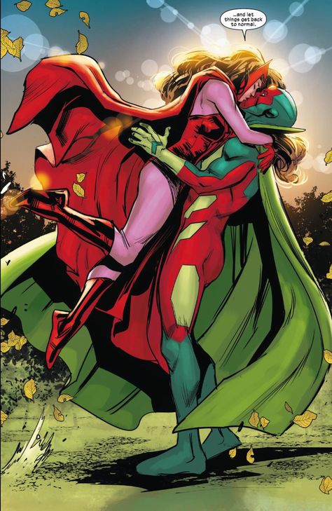 Vision Marvel Comics, Scarlet Witch And Vision, Vision Comic, Marvel Heroes Comics, W.i.t.c.h Fanart, Scarlet Witch Comic, Witch Painting, Witch Wallpaper, Scarlet Witch Marvel