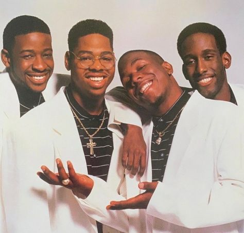 Boyz Ii Men 90s, New Edition Poster, Immature Group 90s, 90s R&b Artists, 90s Music Artists, Black Hair Magazine, Throwback Music, Men 90s, Freestyle Music