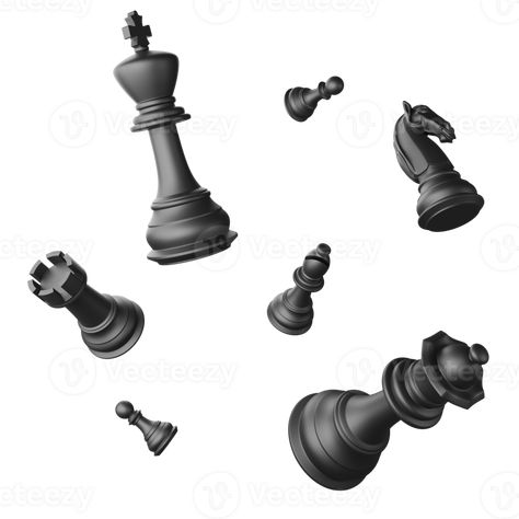 Chess Png, Chess Icon, Flat Design Icon, Background 3d, Design Icon, Game Concept, Graphic Elements, Chess Pieces, 3d Render