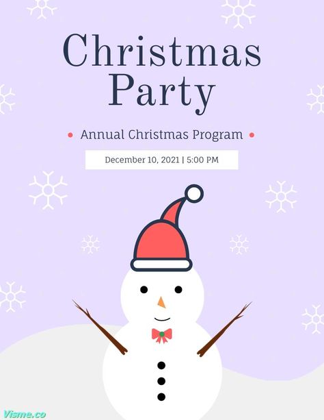 Christmas Party - Event Program Template Visme Christmas Party Program Flow, Christmas Party Program, Program Flow, Event Advertisement, Event Programs, Best Christmas Lights, Christmas Program, Happy Thanksgiving Quotes, Event Program