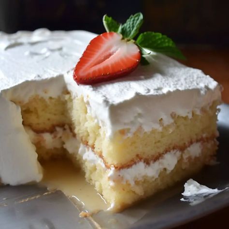 Tres Leches Cake - Life with Susan Layered Tres Leches Cake, Margarita Cake, Tarts Recipe, Leches Cake, Chocolate Curls, Tres Leches Cake, Tres Leches, The Mundane, The Passion