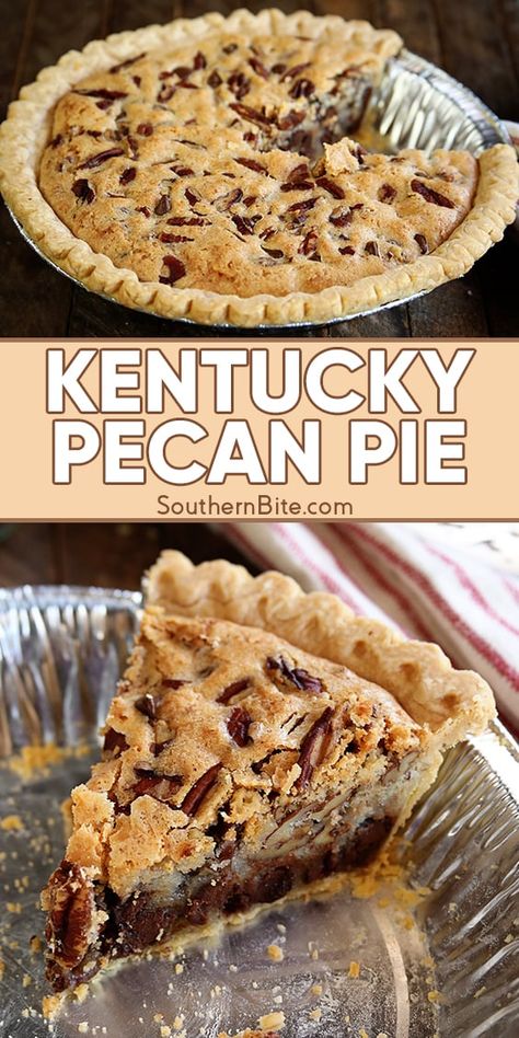 Pecan Sweets, Kentucky Pecan Pie, Pecan Galette, Vfw Auxiliary, Pecan Cream Pie, Thanksgiving Menus, Rhubarb Jelly, Chocolate Pecan Pie Recipe, Popover Recipe