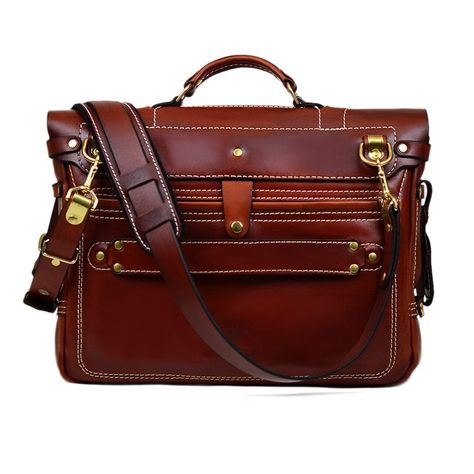 Heirloom Messenger-2 Briefcase For Women, Laptop Bags For Women, Men Briefcase, Leather Business Bag, Cross Shoulder Bags, Leather Briefcase Men, Laptop Bag For Women, Luggage Strap, Practical Bag