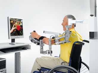 Armeo spring : Arm Rehabilitation exoskeleton with springs Performance Feedback, Gait Training, Rehabilitation Equipment, Balance Trainer, Activities Of Daily Living, Hand Therapy, Disabled People, Workout Games, Clinical Trials