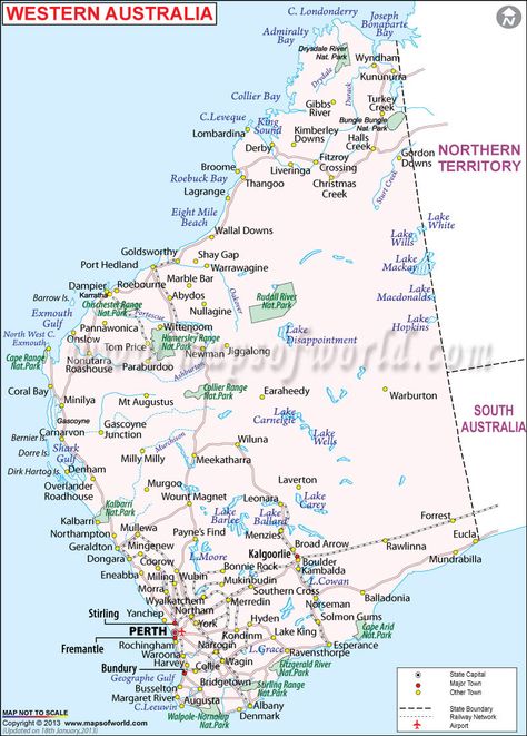 Western Australia Map...you can see I live on the beach just south of Perth in Rockingham Europe Map Printable, Western Australia Map, Western Australia Road Trip, Travelling Australia, Australian Landscapes, Western Australia Travel, Australia Perth, Australian Country, West Australia