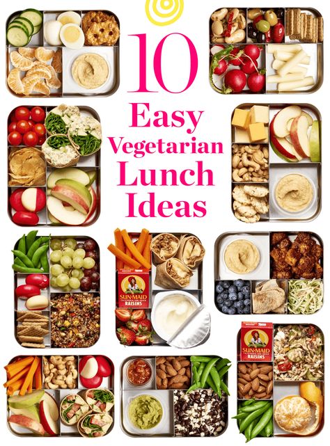 Easy Vegetarian Lunch Ideas, Lunch Ideas Vegetarian, Vegetarian Lunch Ideas, Easy Lunch Box Ideas, Vegetarian Lunchbox, Lunch Box Ideas, Easy Lunch Boxes, Easy Vegetarian Lunch, Make Ahead Lunches