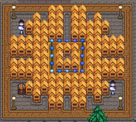 Imgur: The most awesome images on the Internet Stardew Farms, Greenhouse Design, Stardew Valley Layout, Stardew Valley Tips, Stardew Valley Farms, Bee Houses, Green House Design, Bee House, Farm Layout