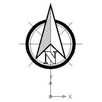 This is north. It is a direction. Architectural North Symbol, North Sign Architecture, North Symbol Architecture, North Symbol, Directional Signs Design, North Logo, North Arrow, Architecture Symbols, North Design