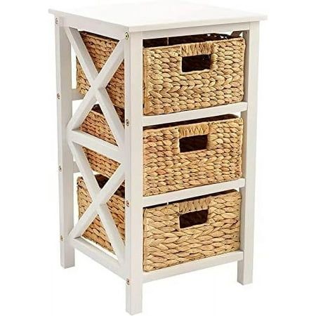 Wooden laundry basket