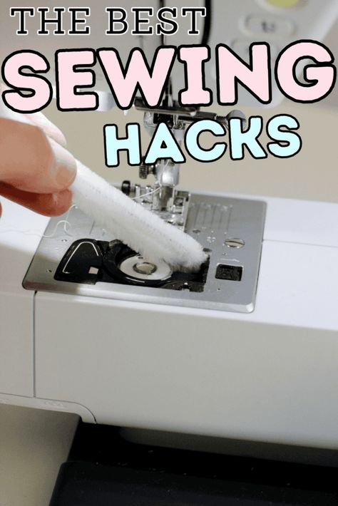 24 Awesome Sewing Hacks Sewing Shirt Collar, Diy Sewing Hacks, Sewing Tricks And Tips, How To Use A Sewing Machine Step By Step, Creative Sewing Ideas Clothing, Learn To Sew For Beginners, Stitching Tips Sewing Hacks, Basic Sewing Skills, Quick Sewing Projects To Sell