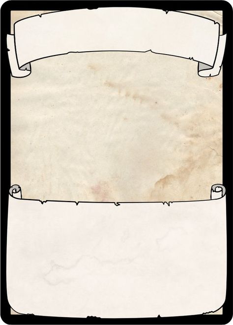 Blank Card Template, D D Items, Card Templates Free, Blank Card, Custom Items, Blank Cards, Card Template, Dungeons And Dragons, Card Design