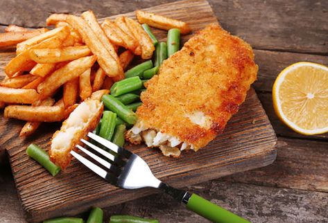 Country Oven Fried Fish - Country Recipe Book Breadcrumbs Recipe, Oven Fried Fish, Traditional Fish And Chips, Italian Breadcrumbs, Country Recipes, Oven Fried, Fried Fish Recipes, Fish Dinner, Baked Fish