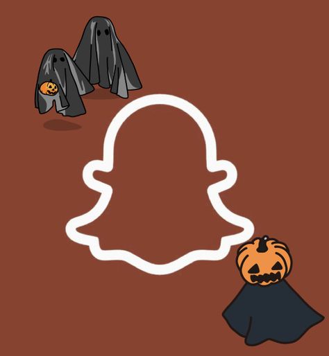 Halloween Snapchat Icon, Snapchat Halloween, Snap App, Halloween Snap, Halloween App Icons, Snapchat Icon, Themes App, Spooky Szn, Halloween Icons