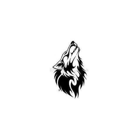 Kurt Tattoo, Simple Wolf Tattoo, Small Wolf Tattoo, Wolf Tattoos Men, Anker Tattoo, Graphisches Design, Wolf Tattoo Design, Head Tattoos, Subtle Tattoos