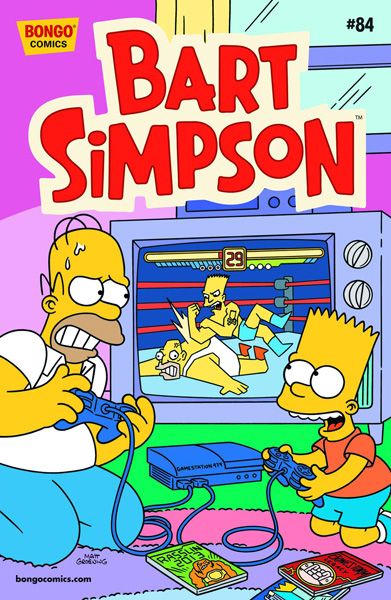 Front Cover: Homer and Bart are playing a fighting video game, Bart can join the video game, when he attempts to fight Homer in it. Homer looks scared, he can't fight his son/best friend in the video game. Simpson Art, Simpson Wallpaper Iphone, Simpsons Drawings, Maggie Simpson, Simpsons Characters, Mobile Car, Retro Comic Book, Simpsons Art, 2160x3840 Wallpaper