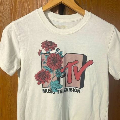 MTV - Music Television TShirt Mtv Shirt, Mtv Music Television, Mtv Music, Mtv, Cute Outfits, Music, T Shirt, Closet, Clothes