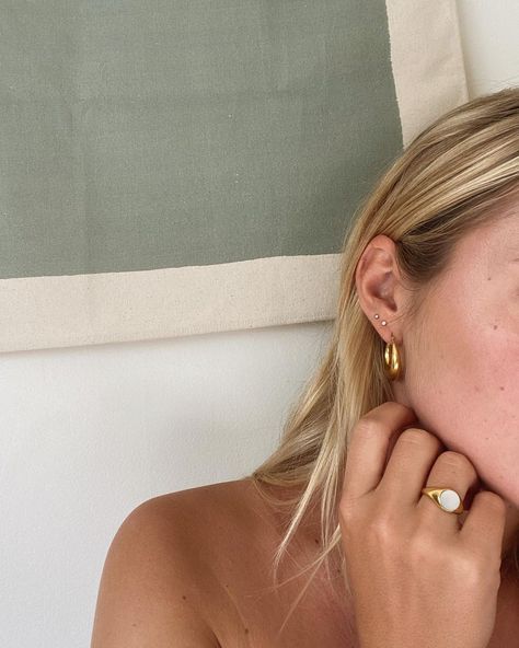 Ella James Miller, Pearl Earrings, Hoop Earrings, Thank You, On Instagram, Instagram