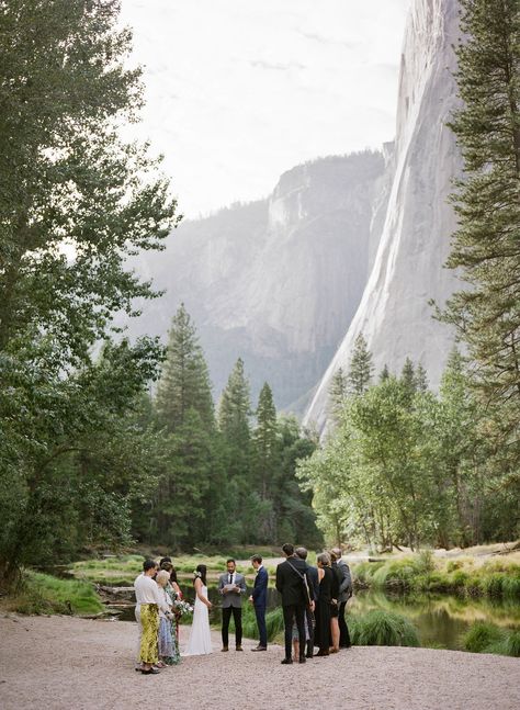 Small Weddings Ceremony, Russian Wedding, Yosemite Elopement, Yosemite Wedding, Intimate Ceremony, Wedding Ceremony Photos, Fell Asleep, California Elopement, Elopement Ceremony