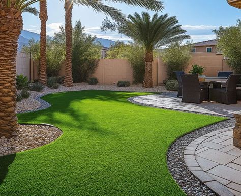 Backyard Landscaping Las Vegas Desert Landscape Ideas, Small Front Yard, Landscape Services, Desert Landscape, Desert Landscaping, Drought Tolerant, Landscape Ideas, Low Maintenance, Backyard Landscaping