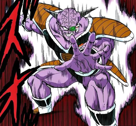 Captain Ginyu Captain Ginyu, Dbz Reference, Dragon Ball Z Manga, Ginyu Force, Best Anime Characters, Z Fighters, Z Warriors, Ball Character, Dbz Manga