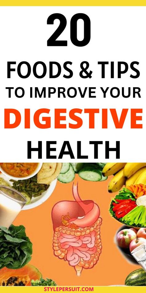 Good digestive health is essential for overall well-being, as it ensures that your body can properly absorb nutrients and eliminate waste. Poor digestive health can lead to various issues like bloating, constipation, and indigestion. Fortunately, there are many ways to improve your digestive health through lifestyle changes and dietary choices. Explorer 20 tips and foods to help you enhance your digestive health. Foods Good For Digestion, Digestion Foods, Food For Digestion, Digestive Issues, Healthy Digestion, Digestive System, Lifestyle Changes, Healthier You, Useful Life Hacks