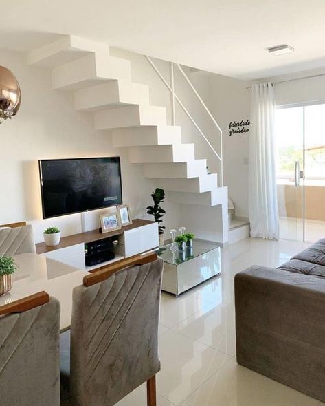 Dining Table Under Stairs, Stairs Mudroom, Bookshelf Contemporary, Stairs Organization, Stairs Laundry, Living Room Under Stairs, Stairs Playroom, Minimalist Staircase, Stairs Office