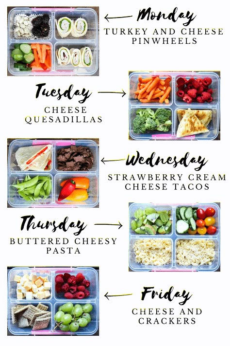 These easy make ahead school lunches are healthy, packed with fruits and vegetables, and take just a few minutes to prepare so you are ready to go for the hectic weekdays! Make ahead healthy school lunches What a year 2020 has been! Whether you are planning to send your child back to school or you... Make Ahead School Lunches, Adult Lunchables, Packed Lunch Ideas, Prep Snacks, Bento Box Lunches, Work Lunch Ideas, Healthy Lunches For Work, Lunches For Work, School Lunch Recipes