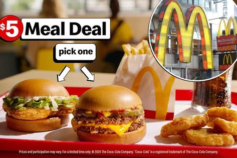 McDonald’s debuts $5 Meal Deal and Free Fries Friday: ‘We heard our fans loud and clear’ Loud And Clear, Beauty Foods, Meal Deal, Viral Trend, New York Post, Pick One, Ways To Save, Next Week, New York