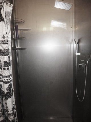 Stainless Steel Sheet Metal Shower Stall : 7 Steps (with Pictures) - Instructables Stainless Steel Shower Walls, Metal Shower Walls, Addition Project, Stainless Steel Sheet Metal, Earth Bag Homes, Earth Bag, Unique Jobs, Dark Bathrooms, Fiberglass Shower