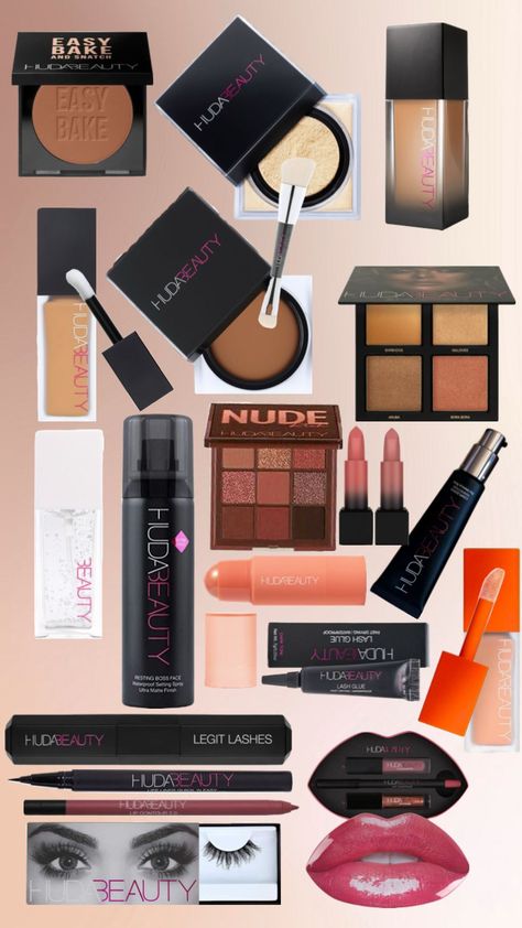 Discover Huda Beauty's top-rated cosmetics and skincare products. Explore expert makeup tutorials, beauty tips, and the latest trends in beauty. Shop now for flawless, radiant skin. Huda Beauty Makeup, Cosmetics Skincare, Favorite Makeup Products, Daily Makeup, Lash Glue, Birthday Wishlist, Skincare Makeup, Makeup Tutorials, Setting Spray