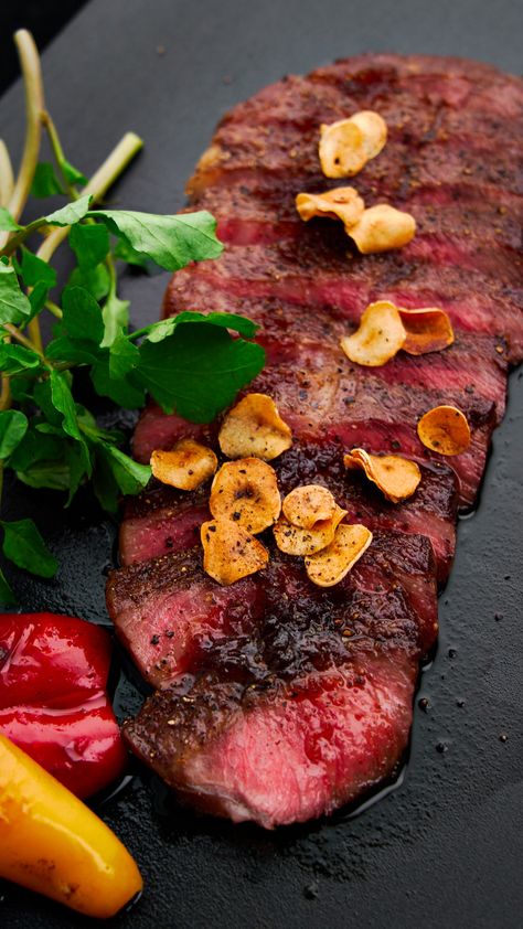 Elevate your meat game with this ultimate guide to cooking wagyu steaks at home. Learn about authentic Japanese beef, including the grading scale, the best way to cook an A5 steak, and an easy Japanese steak sauce recipe just like the ones served in a high-end Japanese steakhouse. Japanese Steak Sauce Recipe, Japanese Wagyu Steak, A5 Wagyu Steak, Wagyu Recipes, Steak Sauce Recipe, Asian Potluck, Steak At Home, Steak Sauce Recipes, Japanese Wagyu