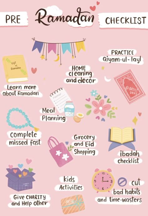 Ramadan Journal Ideas, Ramadan Chart, Ramadhan Planner, Ramadan Printables, Ramadan Month, Boulet Journal, Ramadan Wishes, Islamic Education, Vision Board Examples