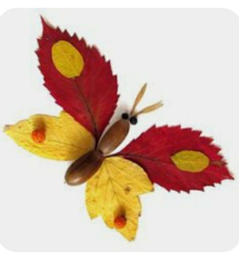 Autumn Leaves Craft, Fun Fall Crafts, Leaf Crafts, Fall Crafts For Kids, Autumn Crafts, Pressed Flower Art, Crafts With Pictures, Nature Crafts, Autumn Art