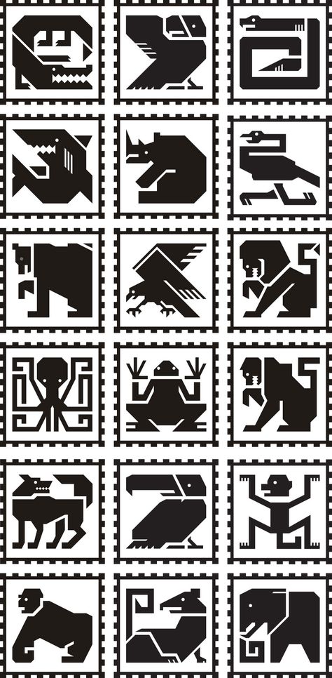 Maya Zoo Pictogram System on Behance Zoo Pictogram, Pictograms Design, Iconography Design, Animals Icon, Zoo Logo, Animal Symbols, Animal Symbol, Pictogram Design, Animal Icon