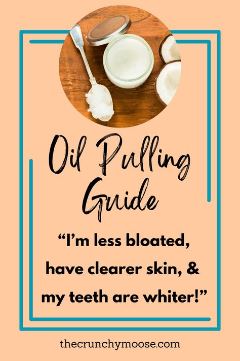 "I'm less bloated, have clearer skin, and my teeth are whiter!"   Learn how to oi pull with coconut oil and the benefits of oil pulling with coconut oil. Coconut Rinse Oil Pulling, Coconut Oil Pulling Benefits Teeth, Coconut Oil Toothpaste Benefits, Coconut Pulling Teeth Before And After, Coconut Pulling Benefits, How To Do Oil Pulling, Oil Pulling With Essential Oils, Essential Oils For Oil Pulling, Best Coconut Oil For Oil Pulling