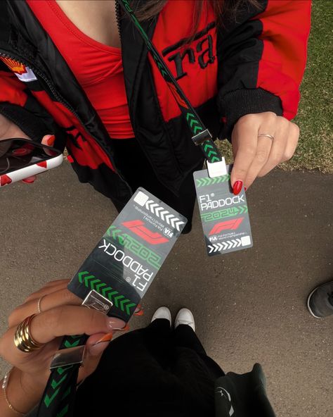 Paddock passes for ✌🏽 My Future Core, F1 Mechanic Aesthetic, Paddock Pass Aesthetic, F1 Paddock Pass Aesthetic, F1 Manifesting, F1 Ticket, Paddock Pass F1, F1 Paddock Aesthetic, Paddock Aesthetic