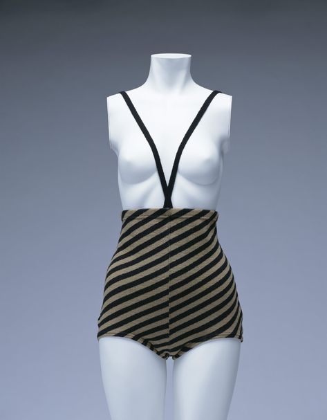 Monokini Swimsuit 1964 KCI Digital Rudi Gernreich, Digital Archives, Monokini Swimsuits, Costume Institute, 1960s Fashion, 60s Fashion, Historical Fashion, Monokini, Unisex Fashion