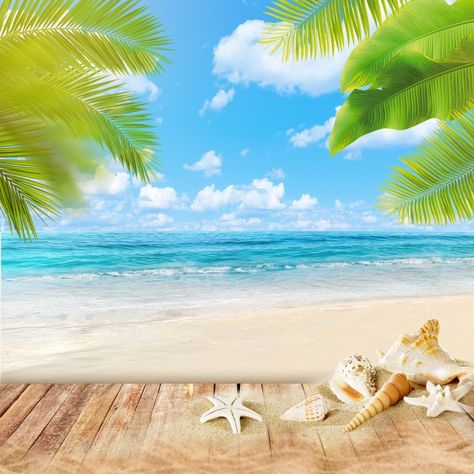 Summer beach background Summer Beach Background, Thomas Gibson, Beach Background Images, Beach Illustration, Beach Images, Seascape Art, Beach Posters, Theme Background, Beach Background